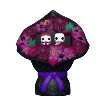 Nightmare Before Christmas Bitty POP! Bouquet Vinyl Figuren Sally & Jack Skellington (Valentine) 4 cm